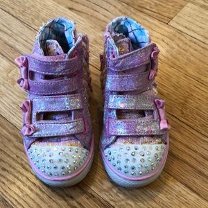 Sketchers light up hightop sneakers